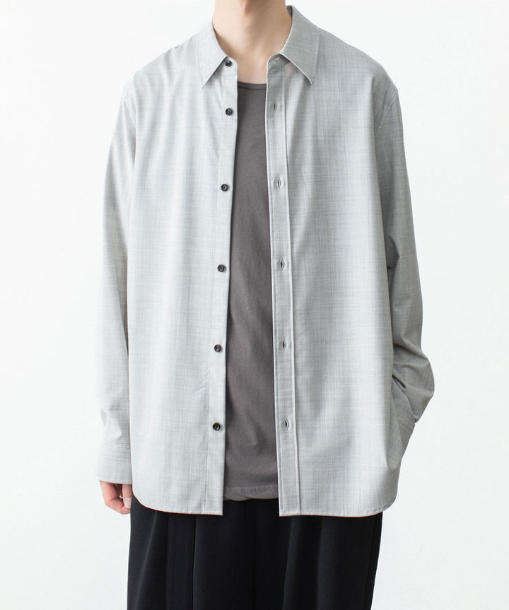ATTACHMENT アタッチメントのWO/TA STRETCH TRO L/S SHIRT - X.GRAYの公式通販サイトsession福岡セレクトショップ