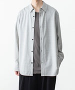 画像をギャラリービューアに読み込む, ATTACHMENT アタッチメントのWO/TA STRETCH TRO L/S SHIRT - X.GRAYの公式通販サイトsession福岡セレクトショップ
