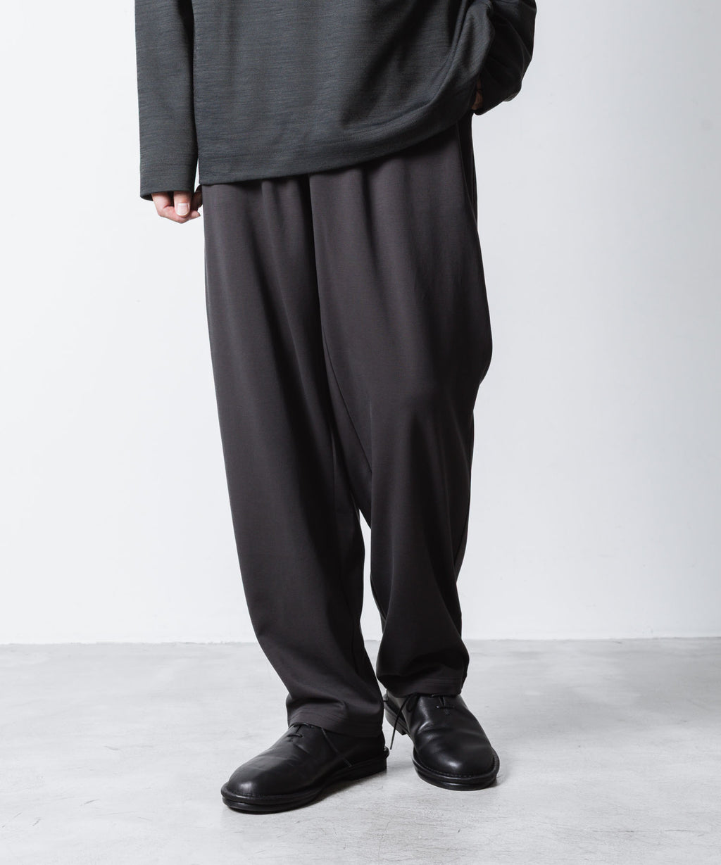 ATTACHMENT アタッチメントのCOTTON DOUBLE FACE LOUNGE TROUSERS - D.GRAYの公式通販サイトsession福岡セレクトショップ