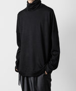 画像をギャラリービューアに読み込む, ATTACHMENT アタッチメントのWO/NY SMOOTH OVERSIZED HIGHNECK L/S TEE - BLACK 公式通販サイトsession福岡セレクトショップ
