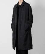 画像をギャラリービューアに読み込む, ATTACHMENT アタッチメントのNY TAFFETA PADDING BALLCOLLAR COAT - BLACK 公式通販サイトsession福岡セレクトショップ
