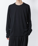 画像をギャラリービューアに読み込む, ATTACHMENT アタッチメントの× JOHN SMEDLEY MERINO EXTRAFINE WELTED CREW NECK L/S - BLACKの公式通販サイトsession福岡セレクトショップ
