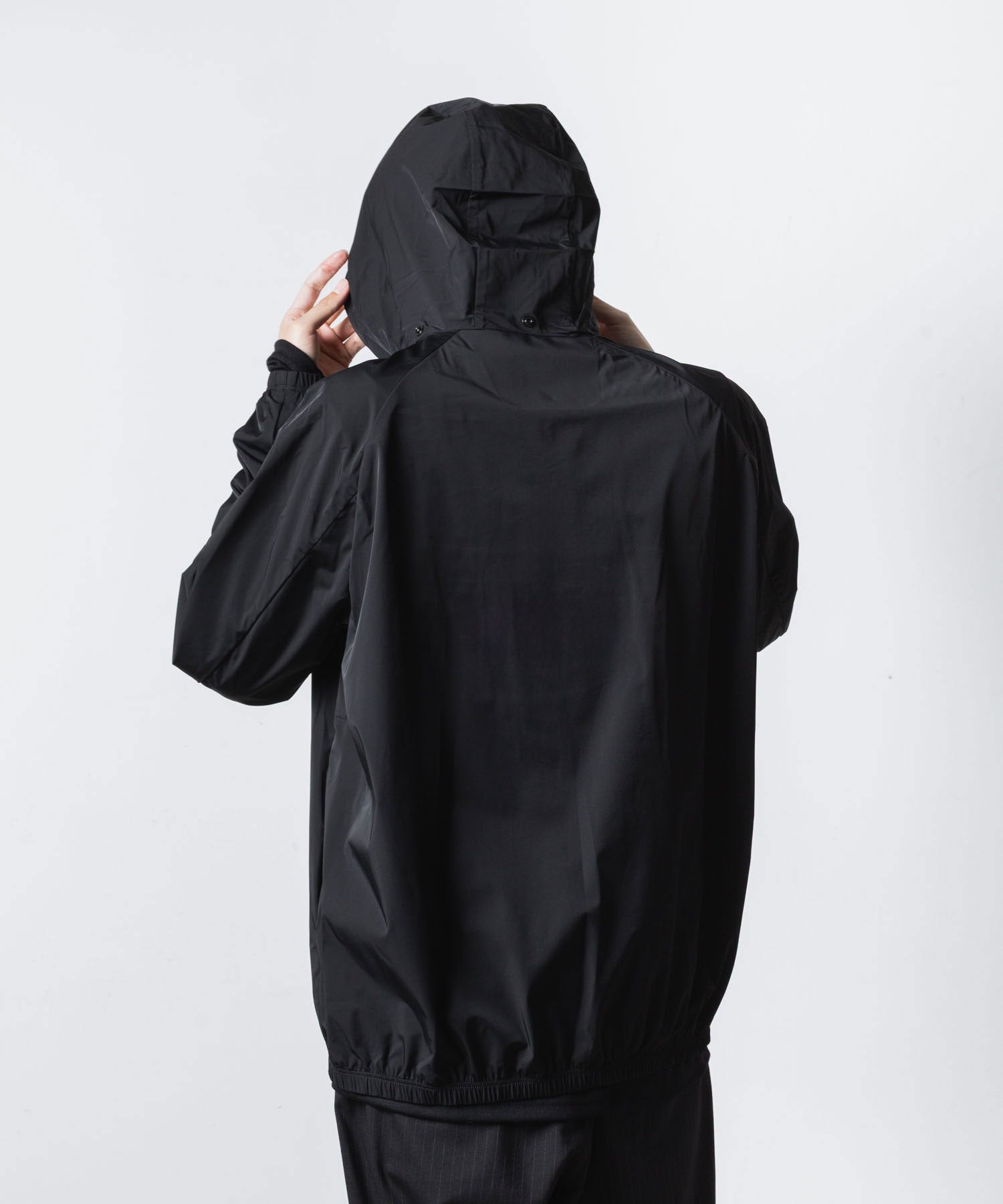 ATTACHMENT アタッチメントのNY 2LAYER STRETCH LIGHT BLOUSON - BLACKの公式通販サイトsession福岡セレクトショップ