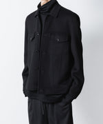 画像をギャラリービューアに読み込む, ATTACHMENT アタッチメントのWO/CA DOUBLE FACE BEAVER TRACKER JACKET - BLACKの公式通販サイトsession福岡セレクトショップ
