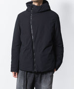 画像をギャラリービューアに読み込む, ATTACHMENT / EXCLUSIVE ITEMアタッチメントのNY 2WAY STRECH ROUND ZIP HOODED JACKET - BLACKの公式通販サイトsession福岡セレクトショップ
