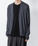 画像をギャラリービューアに読み込む, ATTACHMENT アタッチメント × JOHN SMEDLEYの× JOHN SMEDLEY MERINO EXTRAFINE BUTTONLESS V NECK CARDIGAN - D.GRAYの公式通販サイトsession福岡セレクトショップ
