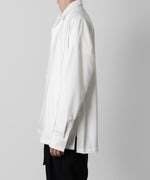 画像をギャラリービューアに読み込む, ATTACHMENT アタッチメントのPE/RY STRETCH TROPICAL OVERSIZED OPENCOLLAR L/S SHIRT - WHITE 公式通販サイトsession福岡セレクトショップ
