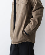 画像をギャラリービューアに読み込む, ATTACHMENT アタッチメントのRY/CO/SI FLANNEL PADDING L/S SHIRT - CAMELの公式通販サイトsession福岡セレクトショップ
