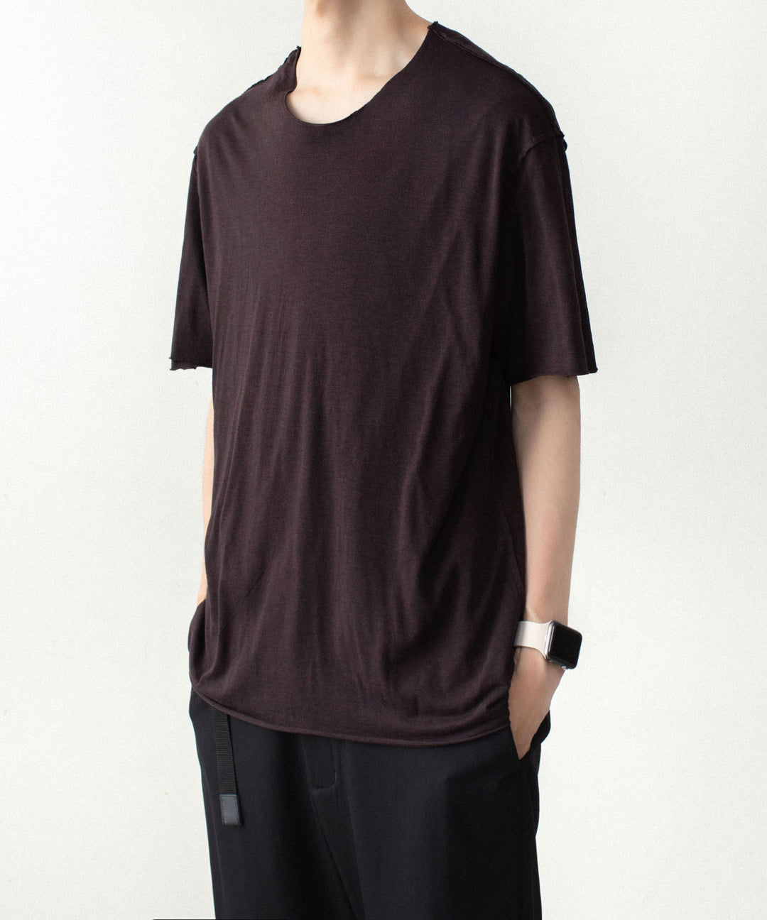 ATTACHMENT アタッチメントのCO/CU JERSEY SLIM FIT LAYERED S/S TEE - D.BROWNの公式通販サイトsession福岡セレクトショップ