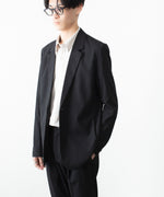 画像をギャラリービューアに読み込む, ATTACHMENT アタッチメントのWO/TA STRETCH TRO 2B JKT - BLACKの公式通販サイトsession福岡セレクトショップ
