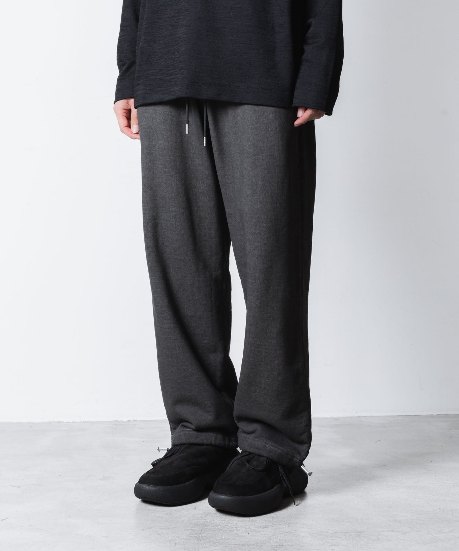 VEIN ヴェインのJUMBERCA TERRY COLD DYED SWEAT PANTS - GRAYの公式通販サイトsession福岡セレクトショップ