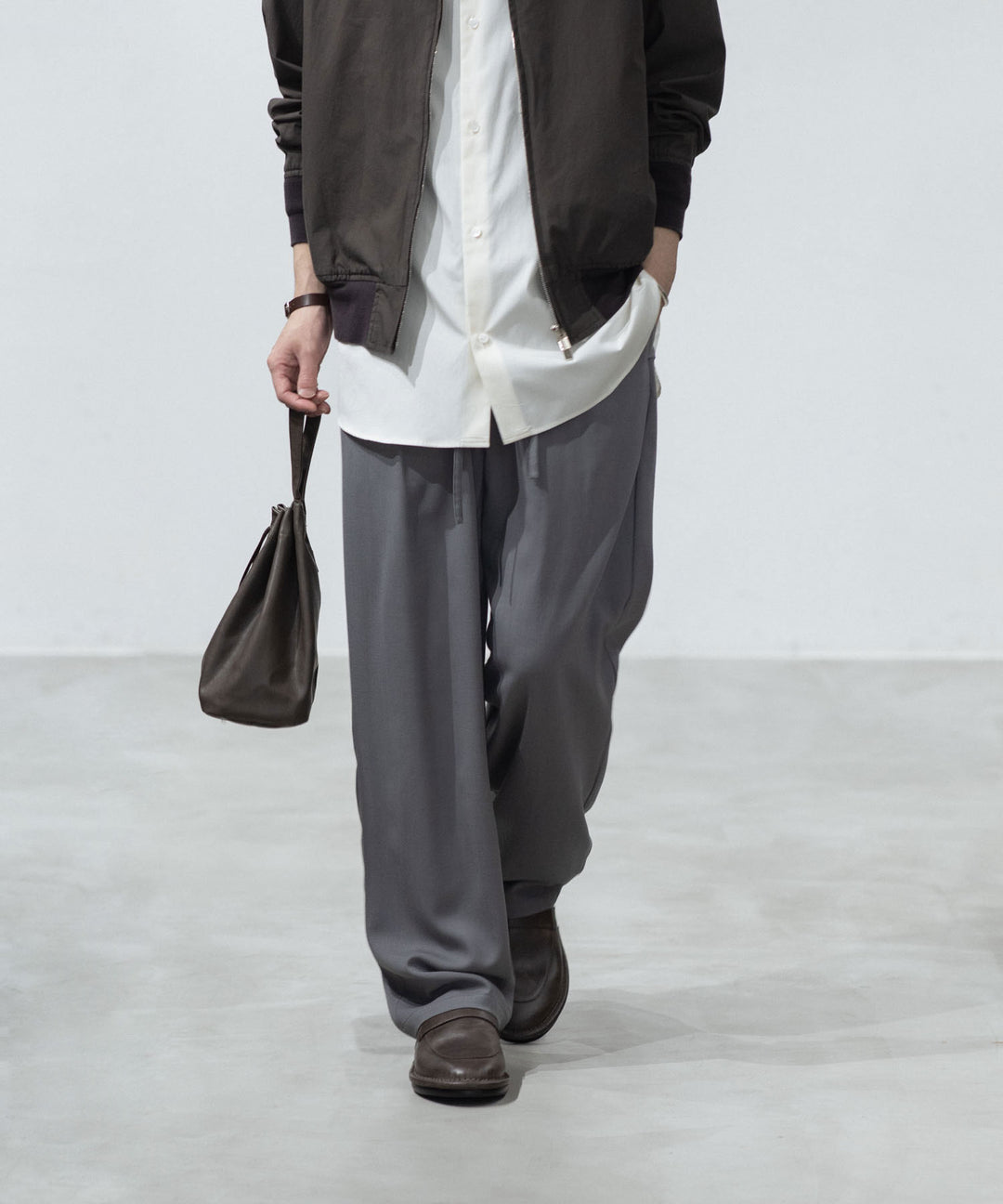 ATTACHMENT アタッチメントのSMOOTH LEATHER LOAFER - BEIGEの公式通販サイトsession福岡セレクトショップ