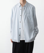 画像をギャラリービューアに読み込む, ATTACHMENT アタッチメントのWO/PE STRIPE L/S SHIRT - S.BLUEの公式通販サイトsession福岡セレクトショップ

