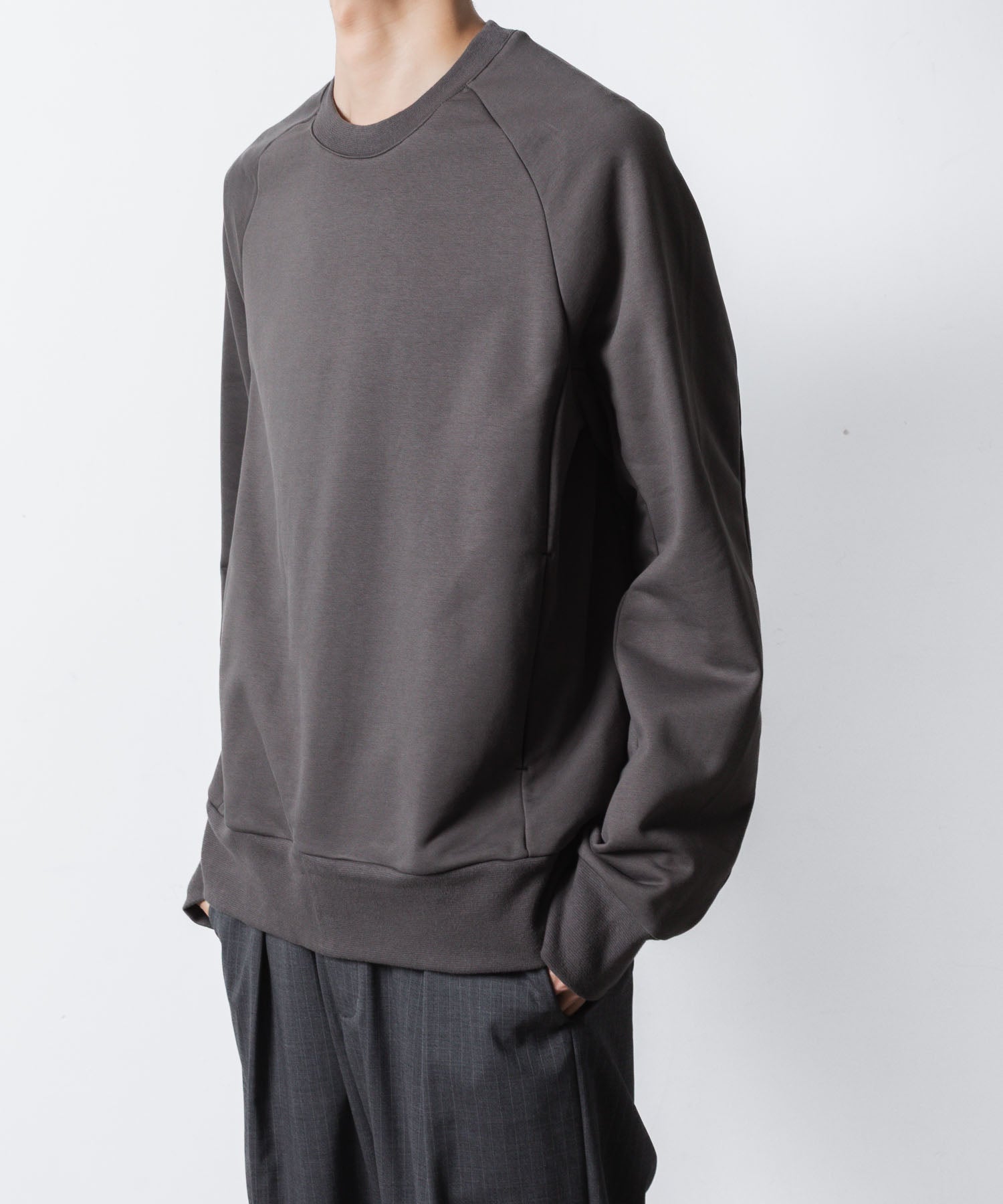 ATTACHMENT アタッチメントのCO STRECH TERRY PULLOVER - D.GRAYの公式通販サイトsession福岡セレクトショップ