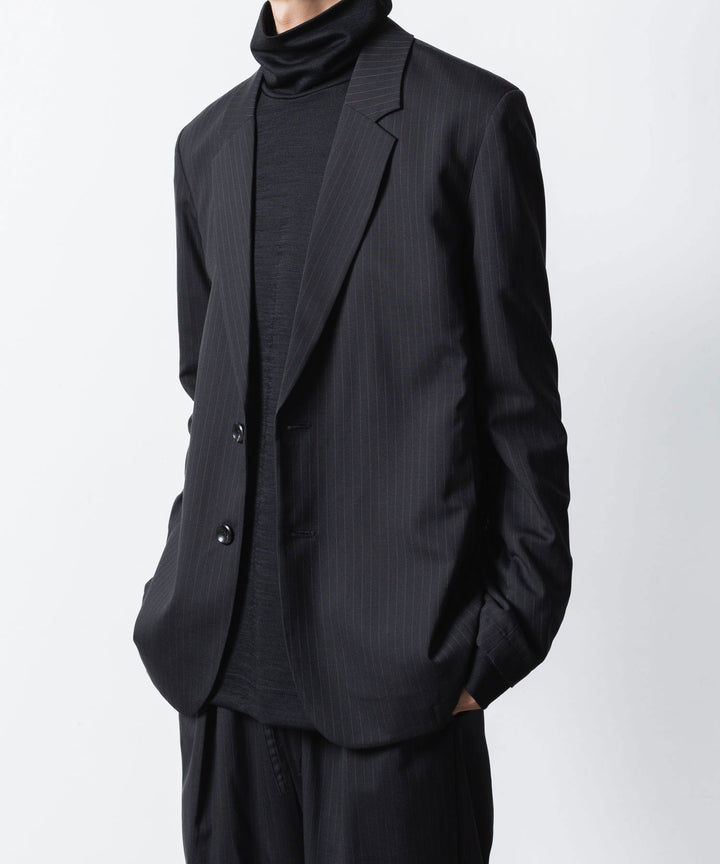 ATTACHMENT アタッチメントのT/W/SI STRETCH GABARDINE 2B JKT - S.BLACKの公式通販サイトsession福岡セレクトショップ