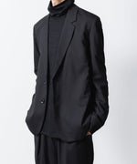 画像をギャラリービューアに読み込む, ATTACHMENT アタッチメントのT/W/SI STRETCH GABARDINE 2B JKT - S.BLACKの公式通販サイトsession福岡セレクトショップ
