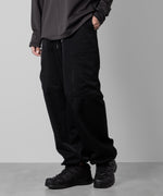 画像をギャラリービューアに読み込む, 【ATTACHMENT】ATTACHMENT アタッチメントのNY/CO TWILL WIDE CARGO TROUSERS - BLACK 公式通販サイトsession福岡セレクトショップ
