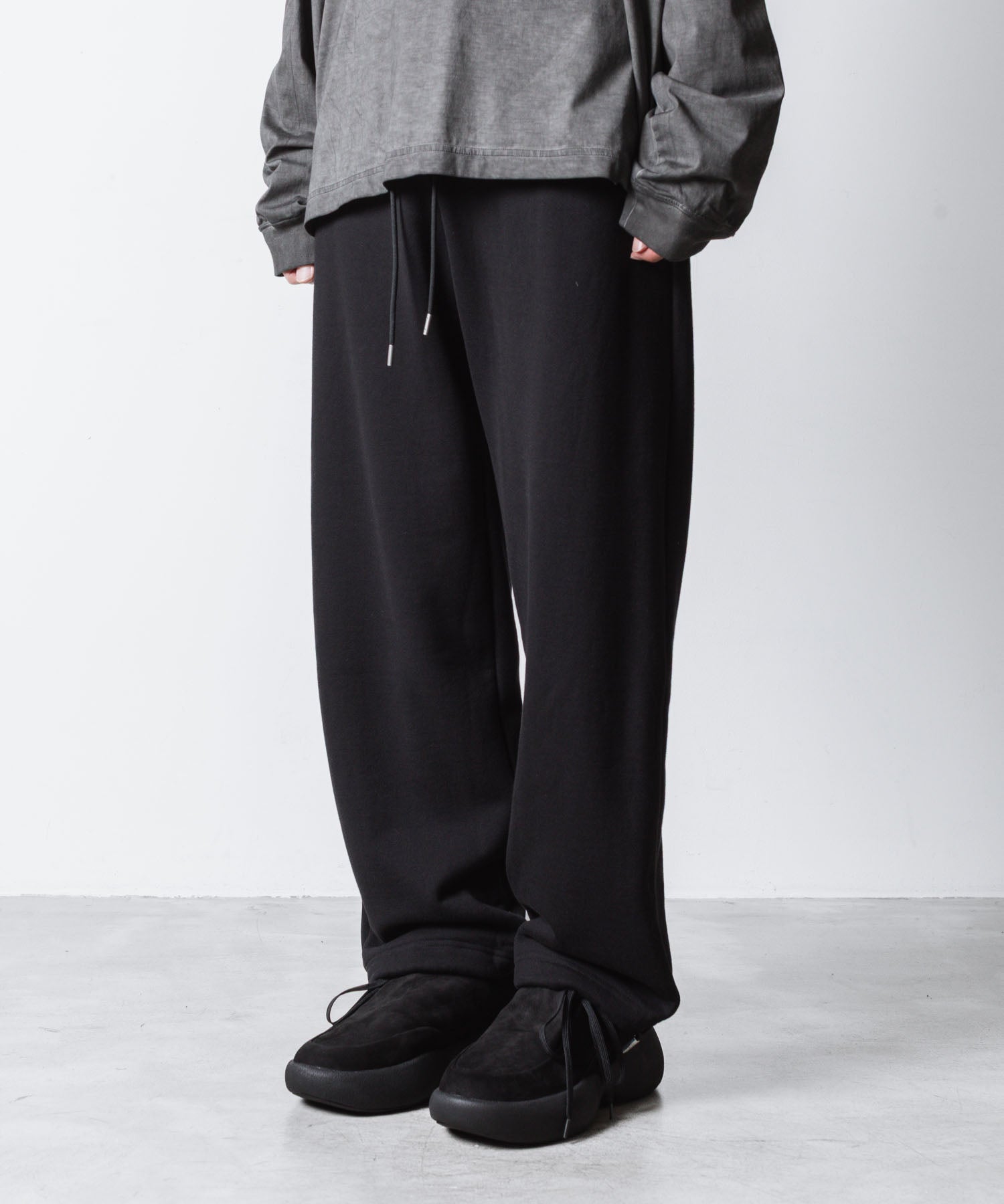 VEIN ヴェインのJUMBERCA TERRY SWEAT PANTS - BLACKの公式通販サイトsession福岡セレクトショップ