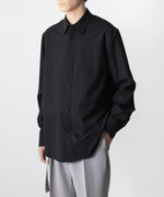 画像をギャラリービューアに読み込む, ATTACHMENT アタッチメントのWO/TA STRETCH TRO L/S SHIRT - BLACKの公式通販サイトsession福岡セレクトショップ
