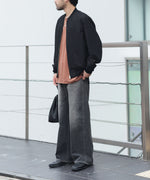 画像をギャラリービューアに読み込む, ATTACHMENT アタッチメントの11OZ DENIM WIDE JEANS - BLACKの公式通販サイトsession福岡セレクトショップ
