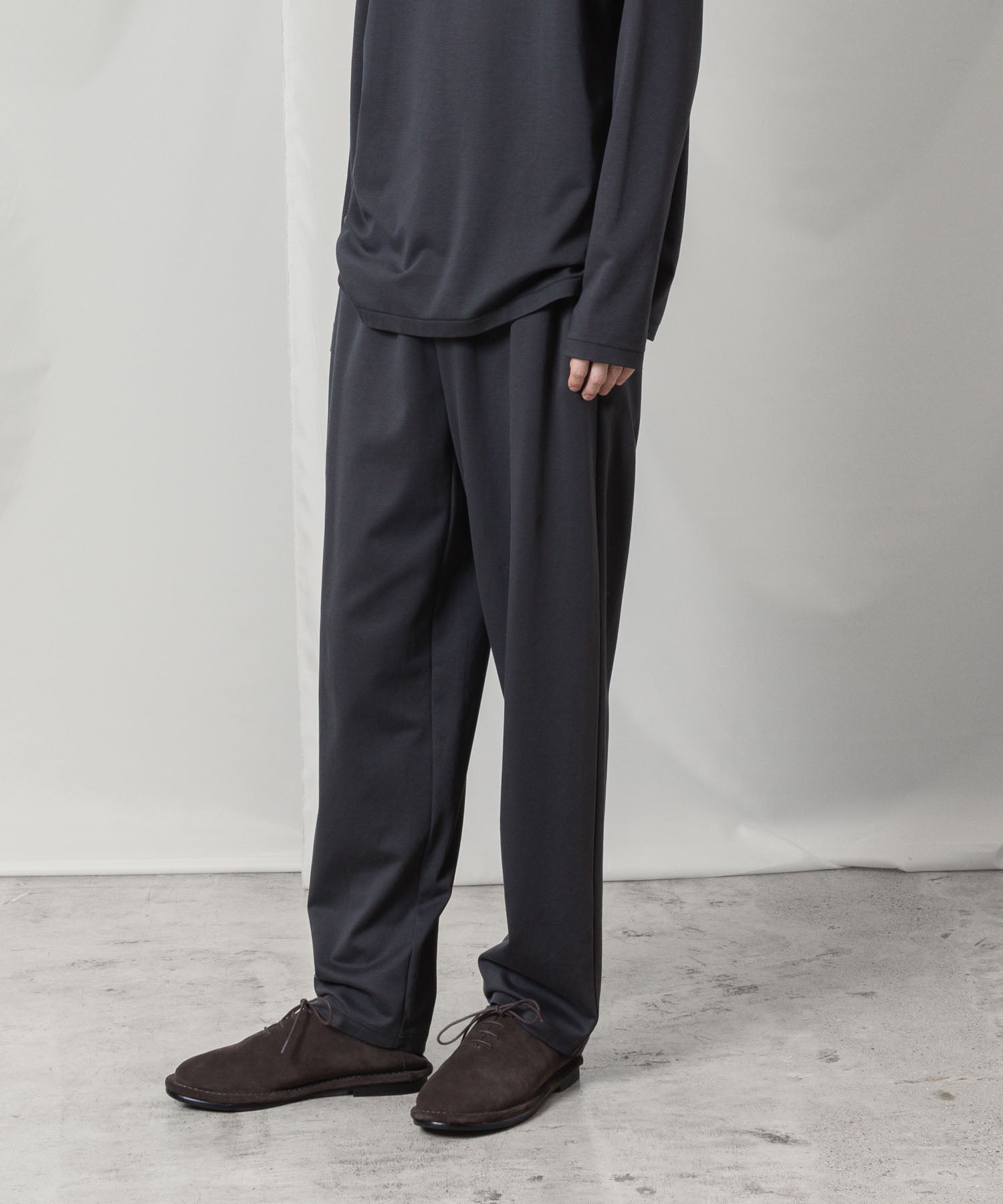 ATTACHMENT アタッチメントのCOTTON DOUBLE FACE LOUNGE TROUSERS - D.GRAYの公式通販サイトsession福岡セレクトショップ