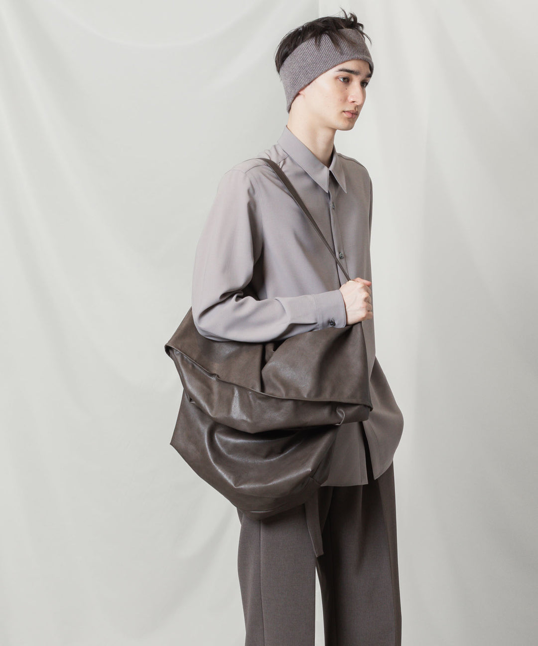 ATTACHMENT アタッチメントのSYNTHETIC LEATHER SHOULDER BAG - D.BROWNの公式通販サイトsession福岡セレクトショップ