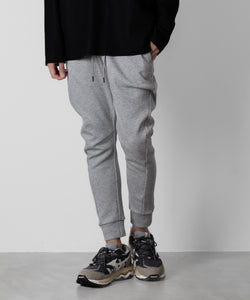 ATTACHMENT アタッチメントのCO/PE DOUBLE KNIT THREE DIMENSIONAL JOGGER PANTS - X.GRAYの公式通販サイトsession福岡セレクトショップ
