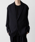 画像をギャラリービューアに読み込む, ATTACHMENT アタッチメントのPE STRETCH DOUBLE CLOTH OVERSIZED 2B JACKET - NAVY 公式通販サイトsession福岡セレクトショップ
