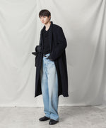 画像をギャラリービューアに読み込む, ATTACHMENT アタッチメントのWOOL SHAGGY PADDING CHESTER COAT - BLACKの公式通販サイトsession福岡セレクトショップ
