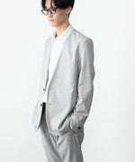 画像をギャラリービューアに読み込む, ATTACHMENT アタッチメントのWO/TA STRETCH TRO COLLARLESS JKT - X.GRAYの公式通販サイトsession福岡セレクトショップ
