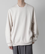 画像をギャラリービューアに読み込む, 【ATTACHMENT】ATTACHMENT アタッチメントのCO/PE DOUBLE KNIT SWEAT SHIRT - OFF WHITE 公式通販サイトsession福岡セレクトショップ
