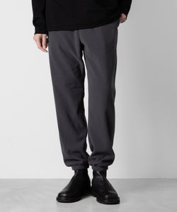 ATTACHMENT アタッチメントのPOLARTEC FLEECE TRAINING TROUSERS - GRAY 公式通販サイトsession福岡セレクトショップ