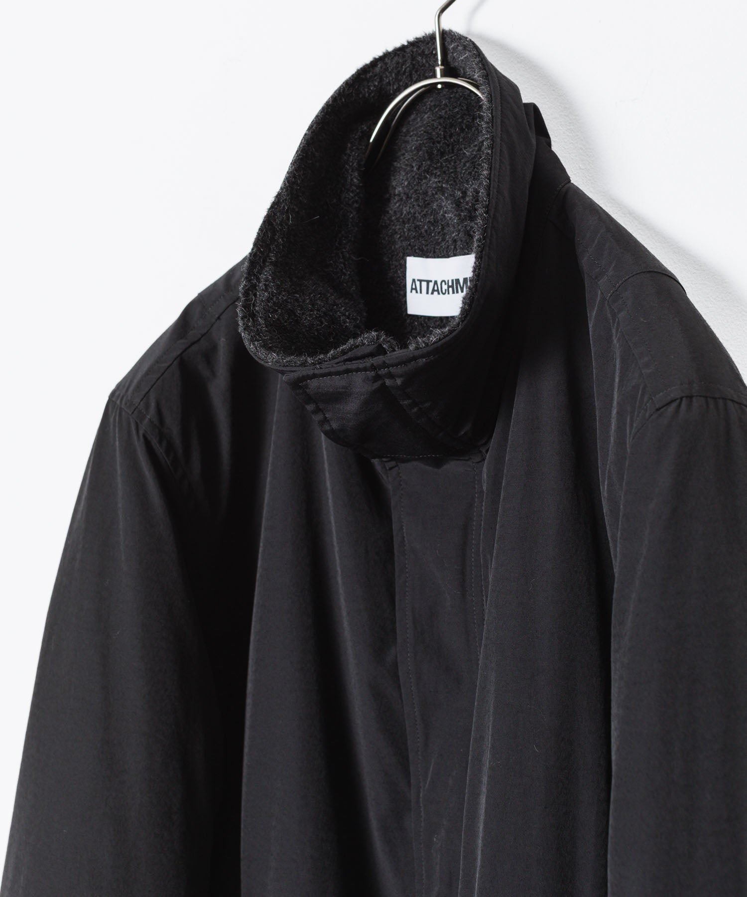 ATTACHMENT アタッチメントのCO/NY WEATHER CLOTH UTILITY JACKET - BLACKの公式通販サイトsession福岡セレクトショップ