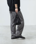 画像をギャラリービューアに読み込む, ATTACHMENT / EXCLUSIVE ITEMアタッチメントのSYNTHETIC LEATHER SMALL BUCKET BAG - BLACKの公式通販サイトsession福岡セレクトショップ
