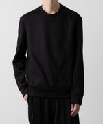 画像をギャラリービューアに読み込む, ATTACHMENT アタッチメントのCO/PE DOUBLE KNIT PULLOVER - BLACK 公式通販サイトsession福岡セレクトショップ
