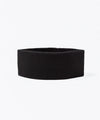 【 ATTACHMENT 】CASHMERE　KNIT HAIR BAND - BLACK