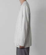 画像をギャラリービューアに読み込む, 【ATTACHMENT】ATTACHMENT アタッチメントのCOTTON DOUBLE FACE COLLARLESS CARDIGAN - L.GRAY 公式通販サイトsession福岡セレクトショップ
