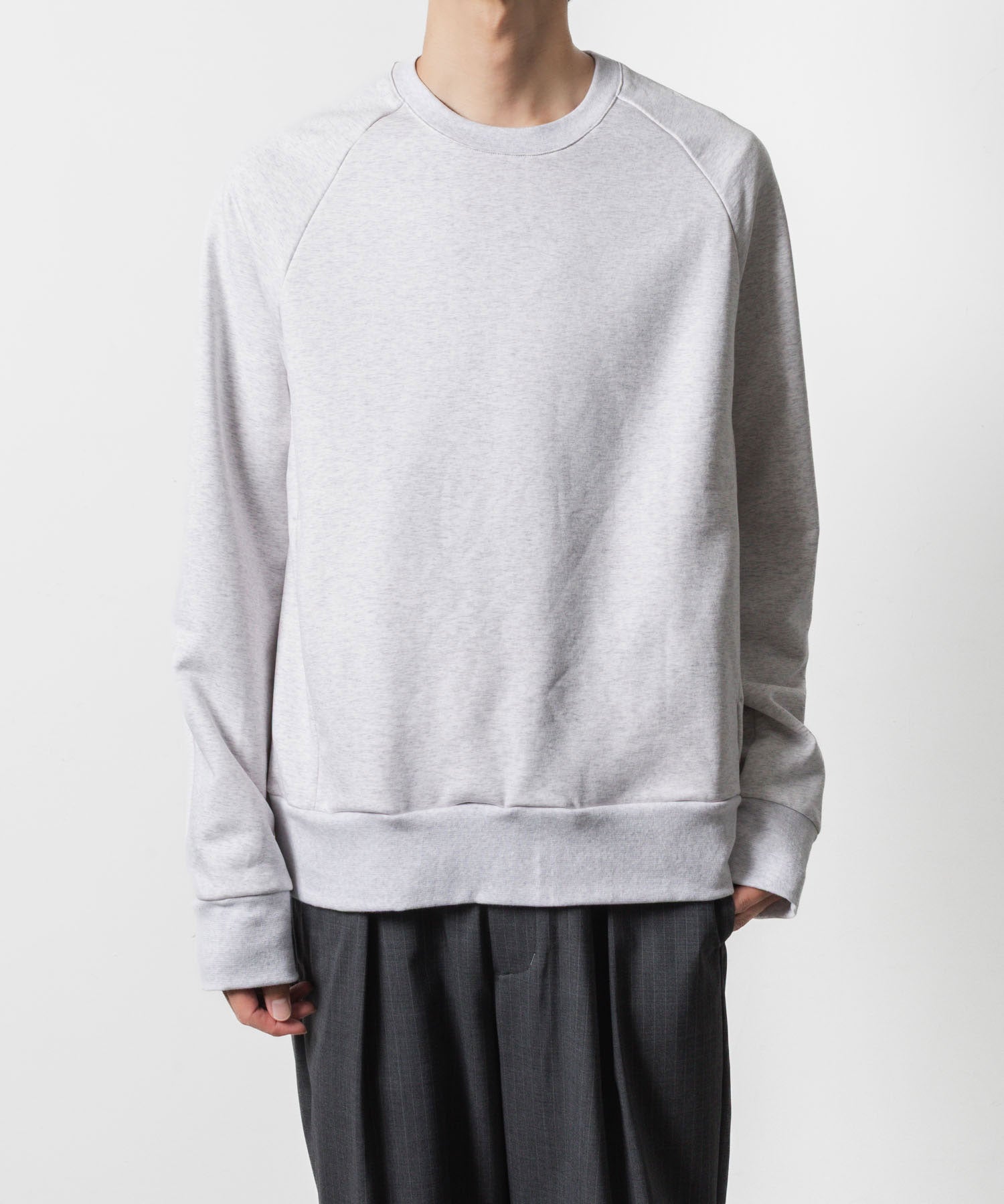 ATTACHMENT アタッチメントのCO STRECH TERRY PULLOVER - X.GRAYの公式通販サイトsession福岡セレクトショップ