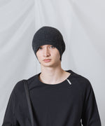 画像をギャラリービューアに読み込む, ATTACHMENT アタッチメントのCASHMERE　KNIT BEANIE - D.GRAYの公式通販サイトsession福岡セレクトショップ
