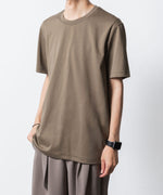 画像をギャラリービューアに読み込む, ATTACHMENT アタッチメントのCOTTON DOUBLE FACE SLIM FIT S/S TEE - CAMELの公式通販サイトsession福岡セレクトショップ

