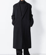 画像をギャラリービューアに読み込む, ATTACHMENT アタッチメントのWOOL SHAGGY PADDING CHESTER COAT - BLACKの公式通販サイトsession福岡セレクトショップ
