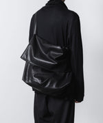 画像をギャラリービューアに読み込む, ATTACHMENT アタッチメントのSYNTHETIC LEATHER SHOULDER BAG - BLACKの公式通販サイトsession福岡セレクトショップ
