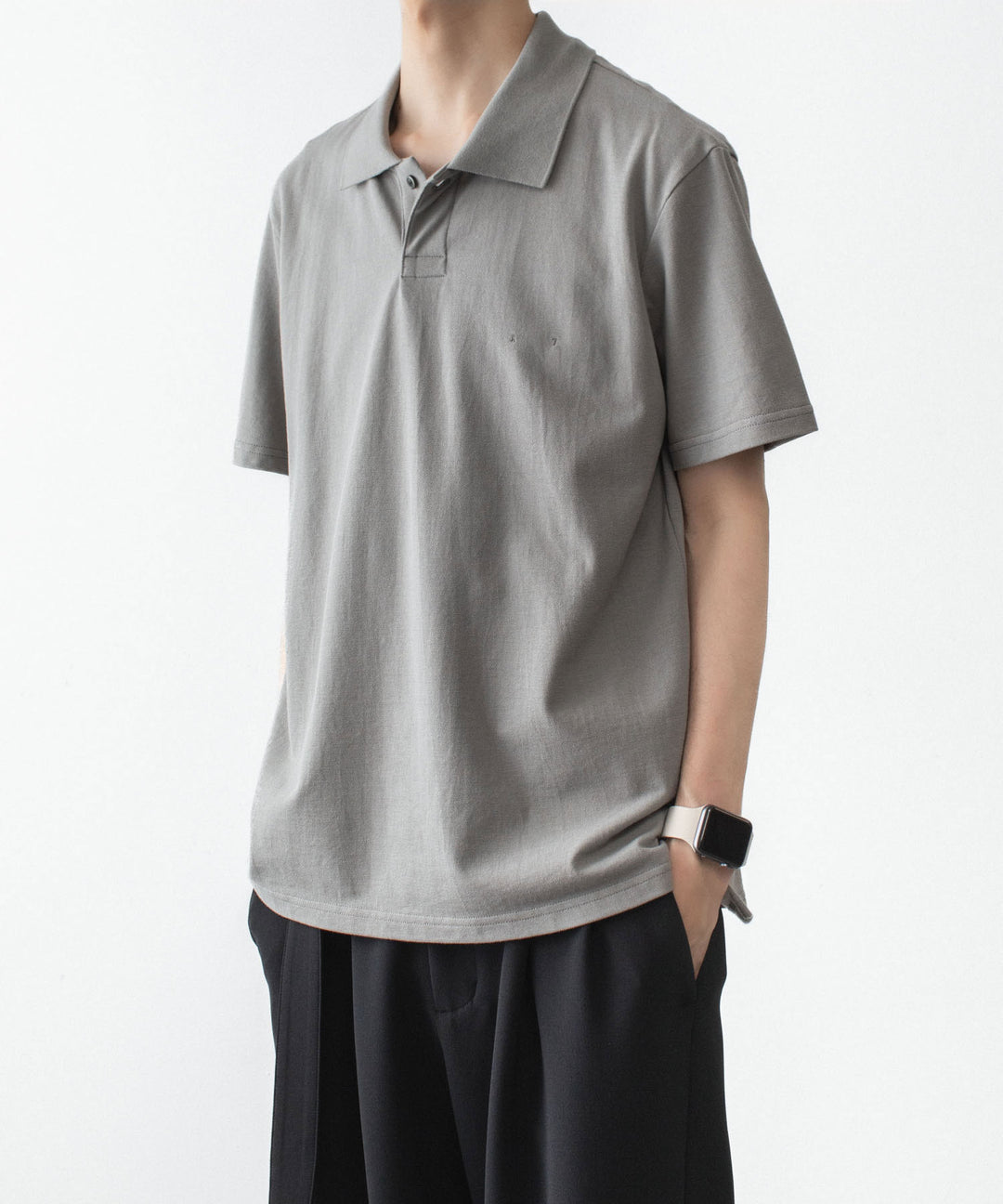 ATTACHMENT アタッチメントのSOFT PIQUE S/S POLO - GRAYの公式通販サイトsession福岡セレクトショップ