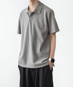画像をギャラリービューアに読み込む, ATTACHMENT アタッチメントのSOFT PIQUE S/S POLO - GRAYの公式通販サイトsession福岡セレクトショップ
