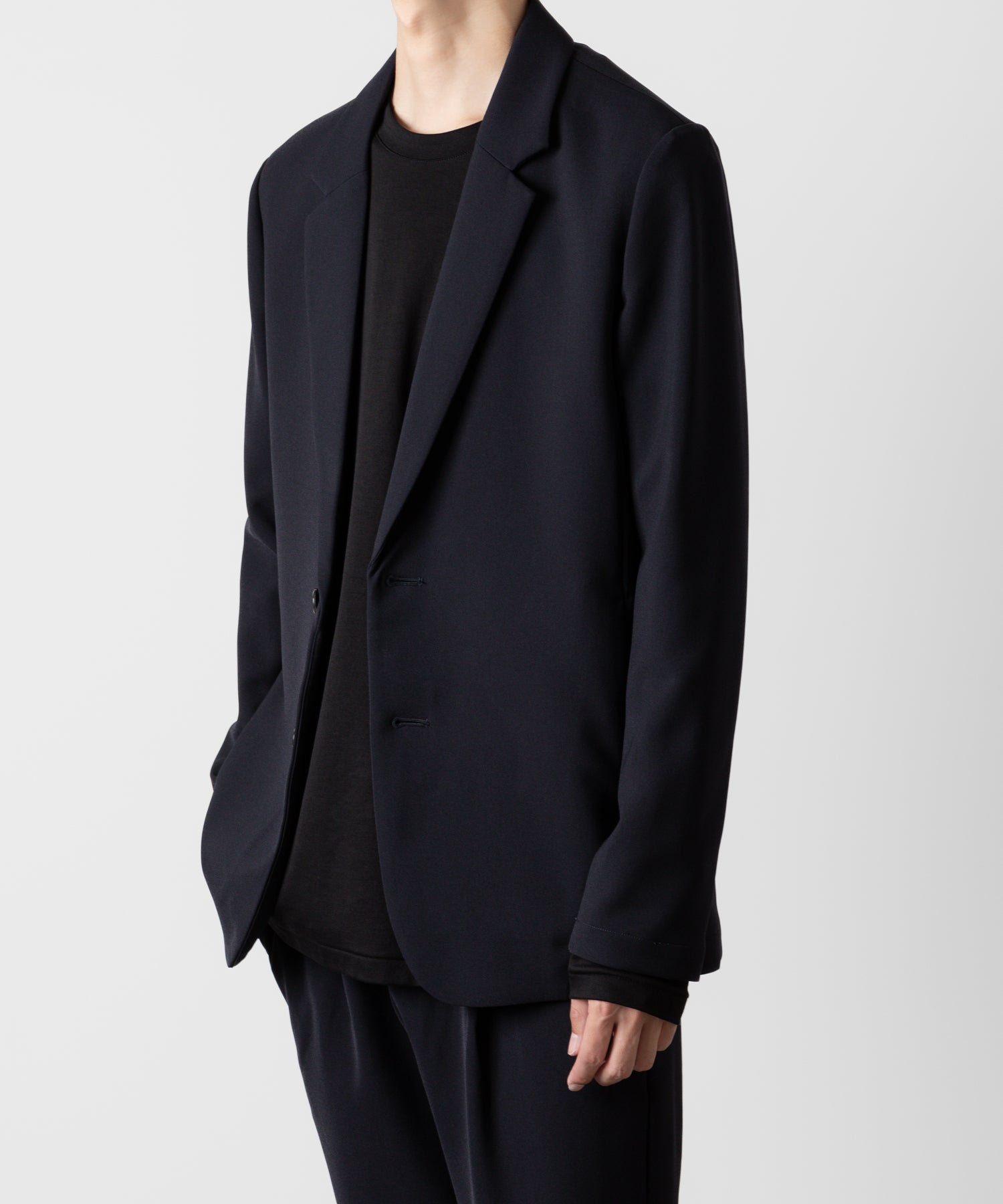 ATTACHMENT アタッチメントのPE STRETCH DOUBLE CLOTH 2B JACKET - NAVY 公式通販サイトsession福岡セレクトショップ