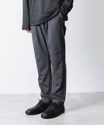画像をギャラリービューアに読み込む, ATTACHMENT アタッチメントのT/W/SI STRETCH GABARDINE REGULAR FIT EASY TROUSERS - S.GRAYの公式通販サイトsession福岡セレクトショップ
