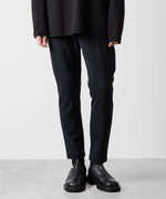 画像をギャラリービューアに読み込む, ATTACHMENT アタッチメントのPE STRETCH DOUBLE CLOTH NARROW TROUSERS - NAVY 公式通販サイトsession福岡セレクトショップ
