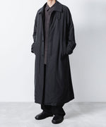 画像をギャラリービューアに読み込む, VEIN ヴェインのFIBRIL POPLIN PADDING BALMACAAN COAT - BLACKの公式通販サイトsession福岡セレクトショップ
