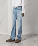 画像をギャラリービューアに読み込む, ATTACHMENT アタッチメントの13OZ DENIM STRAIGHT JEANS - L.NAVYの公式通販サイトsession福岡セレクトショップ
