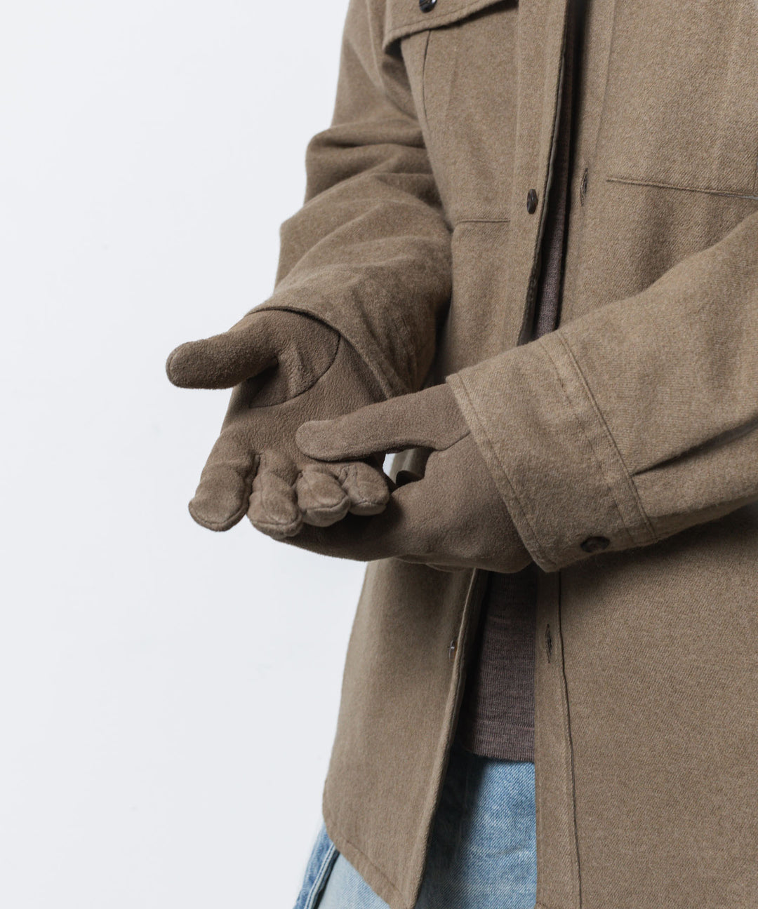 ATTACHMENT アタッチメントのSTRETCH SHEEPLEATHER GLOVE - CAMELの公式通販サイトsession福岡セレクトショップ
